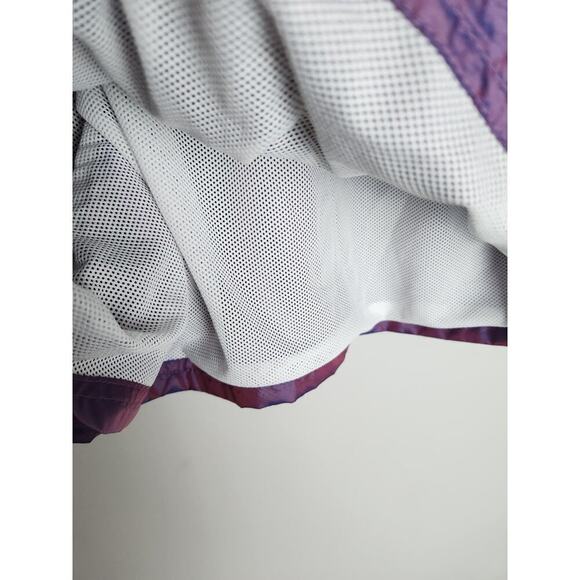 Nike Womens Iridescent Purple athletic shorts sz 1X mesh lined standard fit run - Picture 6 of 9